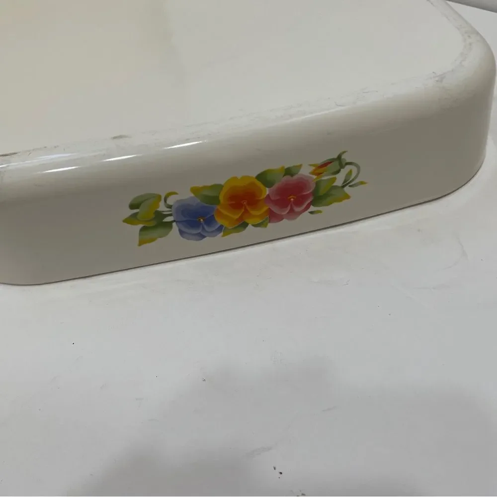 CORNING WARE SUMMER BLUSH ROASTER BAKING‎ DISH